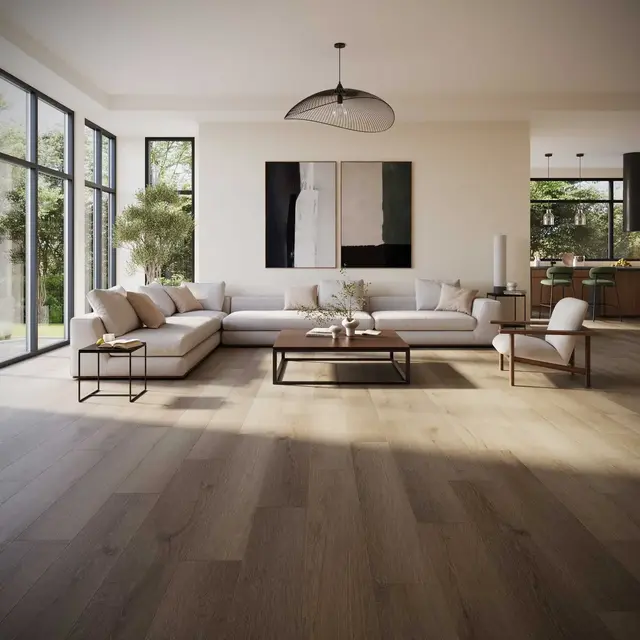 APRES Caramel luxury vinyl plank sample