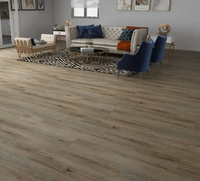 SSR 6.5mm Driftwood Beige luxury vinyl plank sample