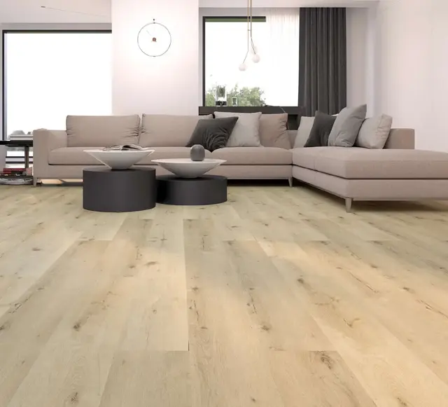 SSR 6.5mm Golden Beige luxury vinyl plank sample