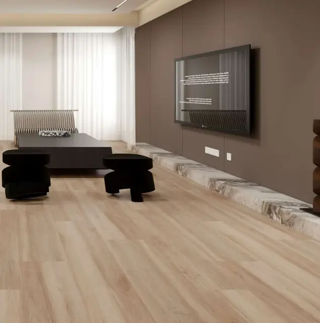 Ultra Clean SPC Beachwood luxury vinyl plank sample