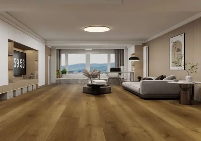 Ultra Clean SPC Brownstone luxury vinyl plank sample