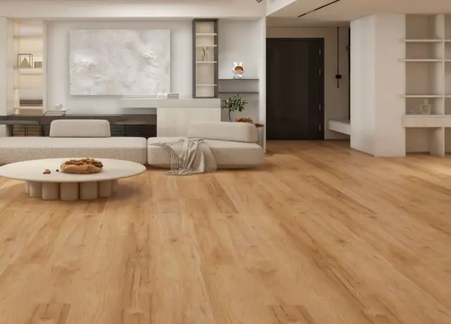 Ultra Clean SPC Caramel Timber luxury vinyl plank sample