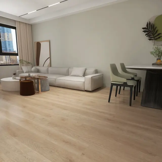 WHISPER WOODS Cenote Hickory luxury vinyl plank sample