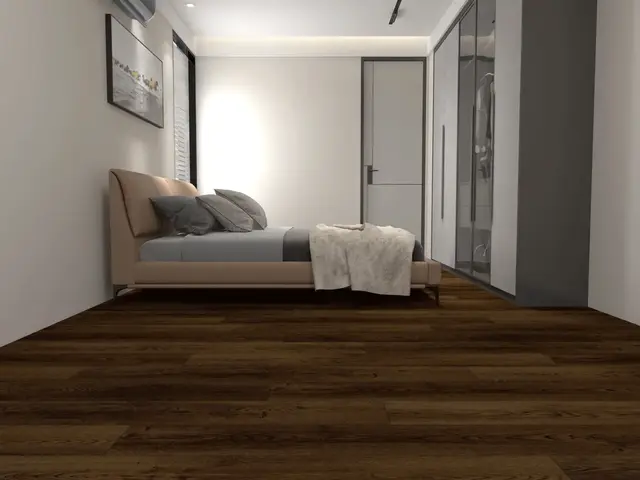 WHISPER WOODS Madagascar Oak luxury vinyl plank sample