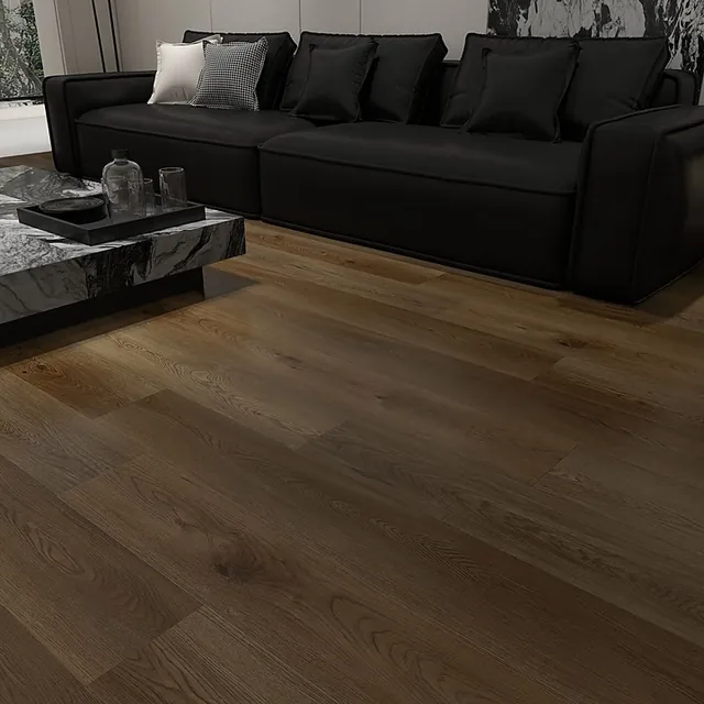 XD-5.5mm Walnut Oak luxury vinyl plank sample